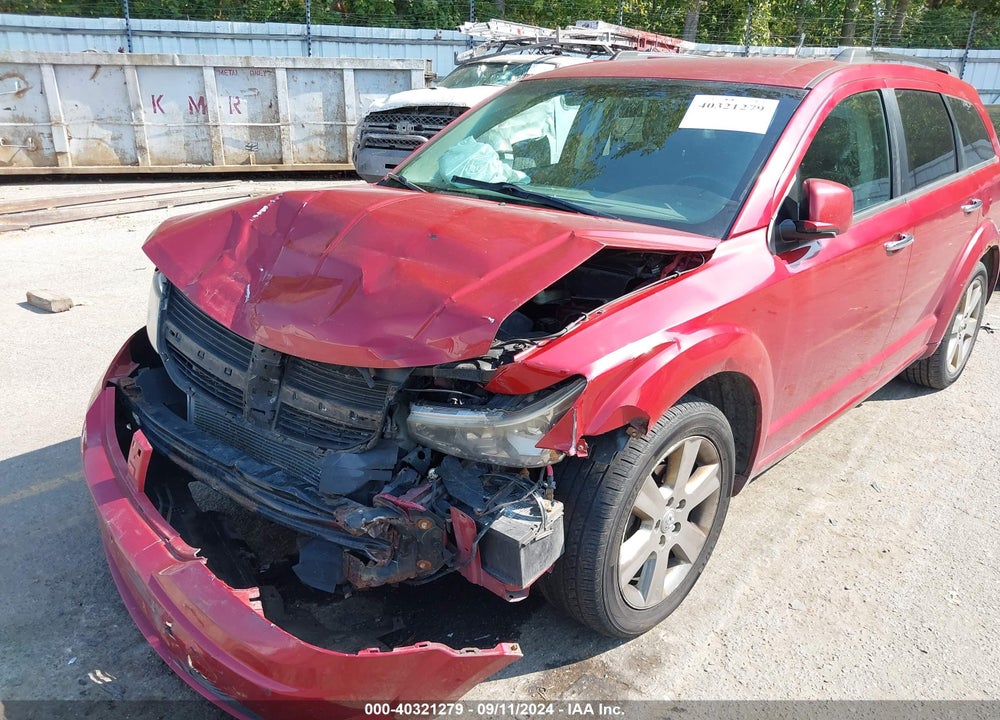 2010 DODGE JOURNEY R/T VIN: 3D4PG6FV0AT106245