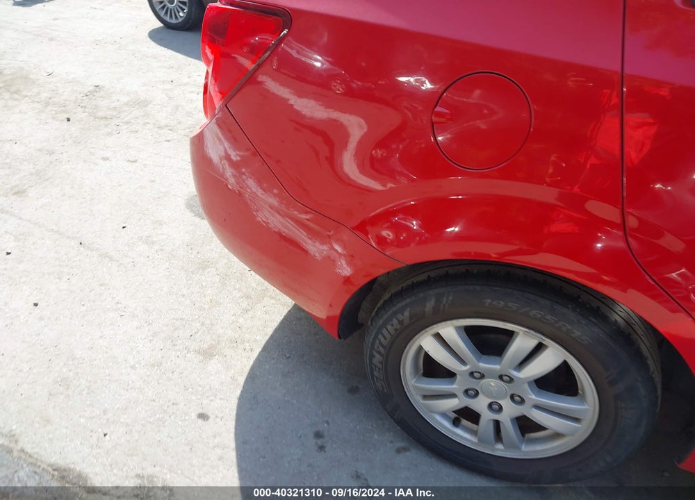 2013 CHEVROLET SONIC LT AUTO VIN: 1G1JC5SH7D4163795