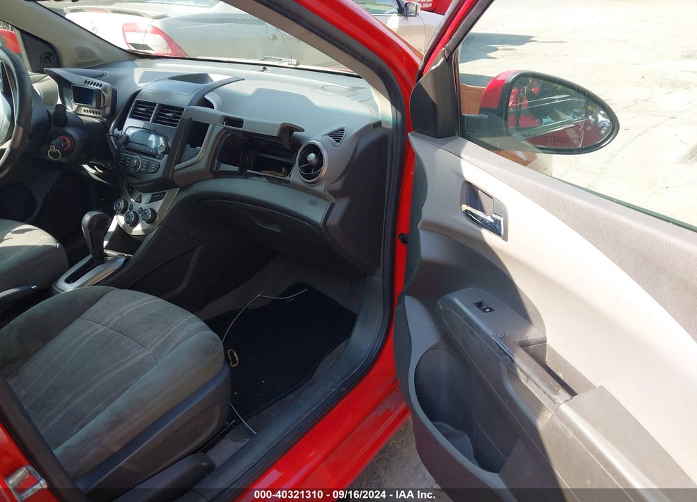 2013 CHEVROLET SONIC LT AUTO VIN: 1G1JC5SH7D4163795