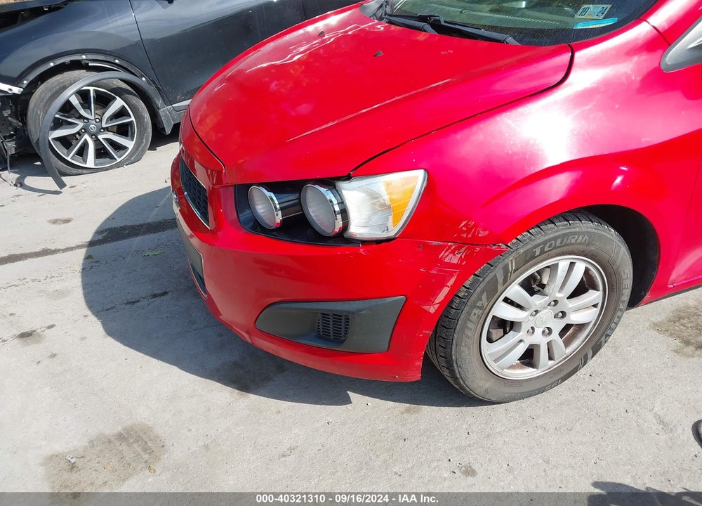 2013 CHEVROLET SONIC LT AUTO VIN: 1G1JC5SH7D4163795