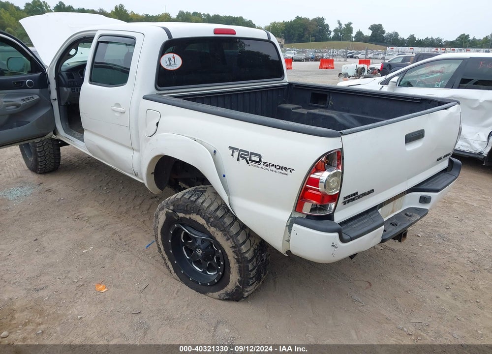 2005 TOYOTA TACOMA DOUBLE CAB VIN: 5TELU42N05Z111978