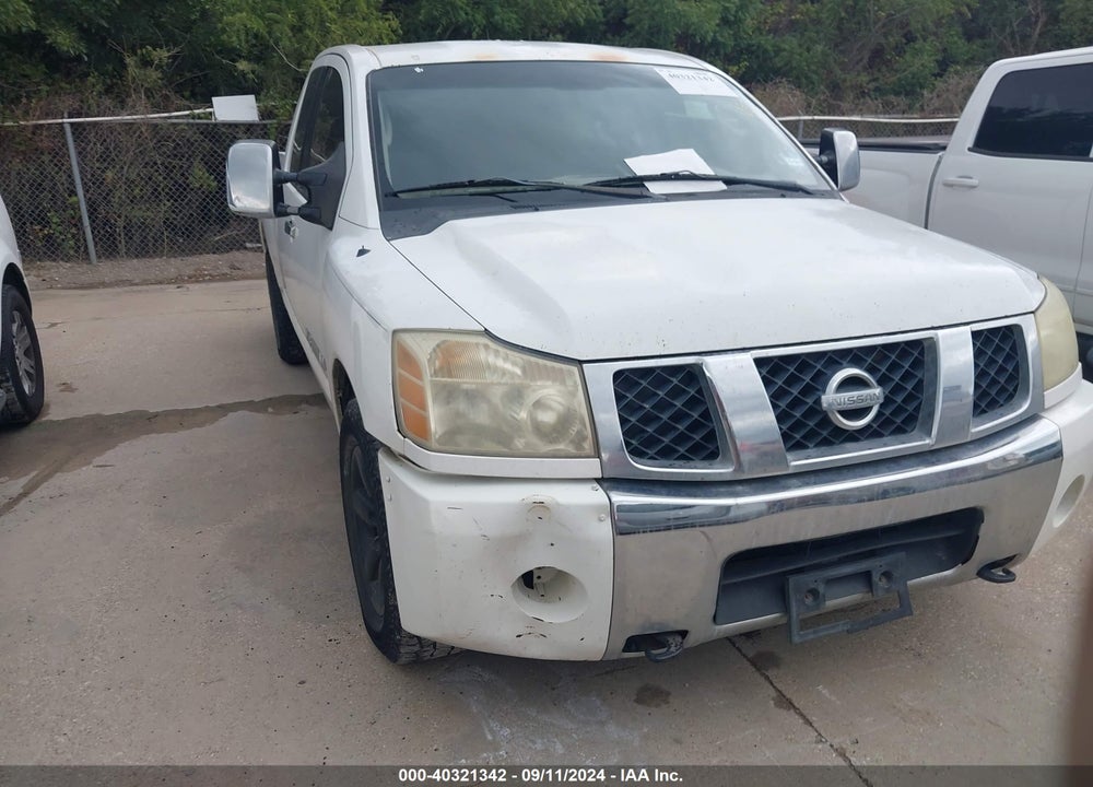 2005 NISSAN TITAN SE VIN: 1N6AA06A15N504579