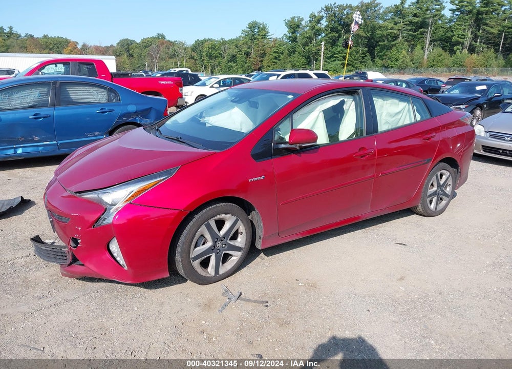 2016 TOYOTA PRIUS THREE TOURING VIN: JTDKARFU8G3512618