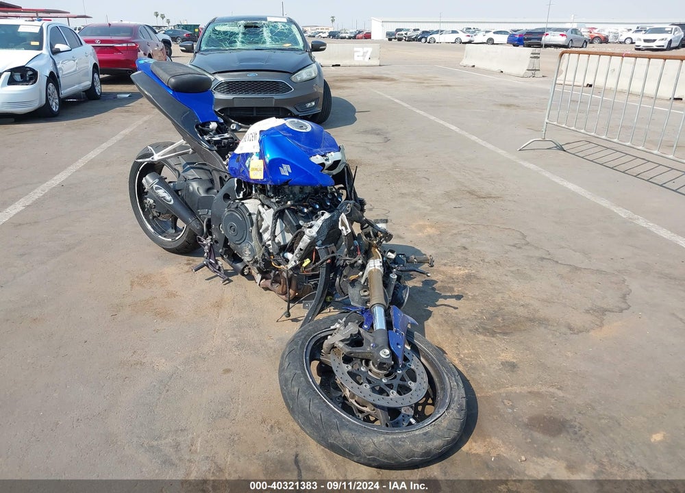 2007 SUZUKI GSX-R600 VIN: JS1GN7DA872104689