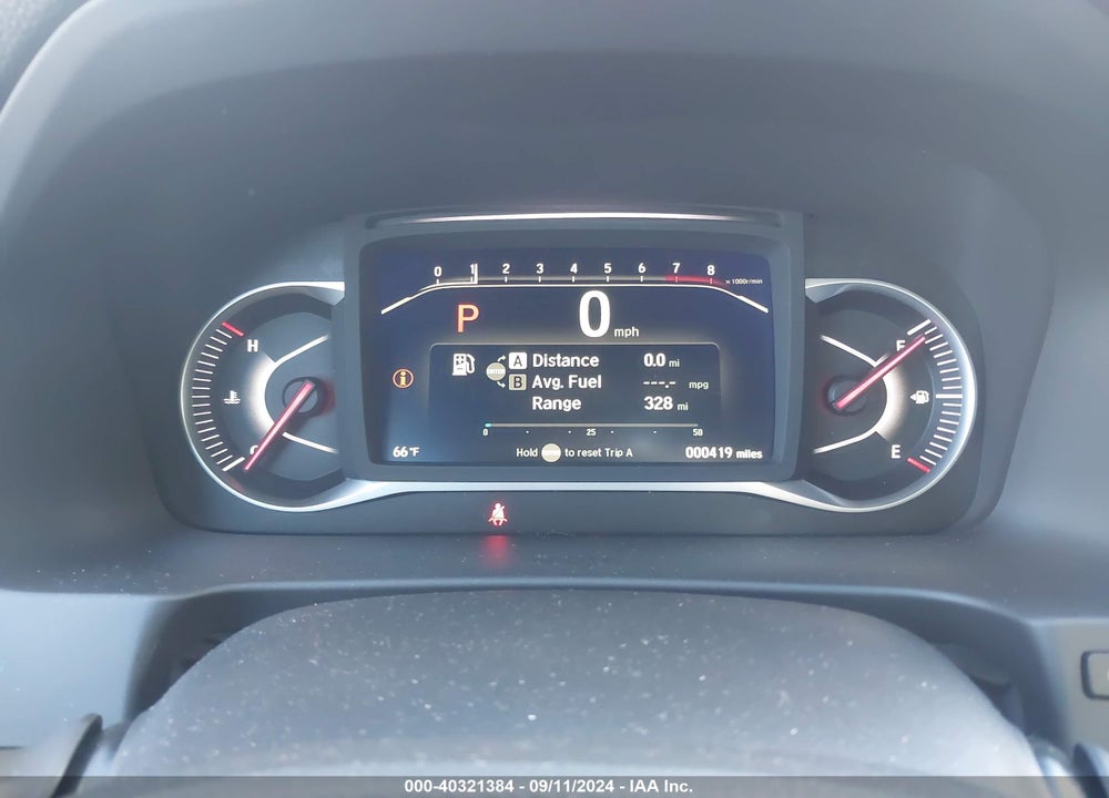 2024 HONDA PASSPORT AWD BLACK VIN: 5FNYF8H80RB019477