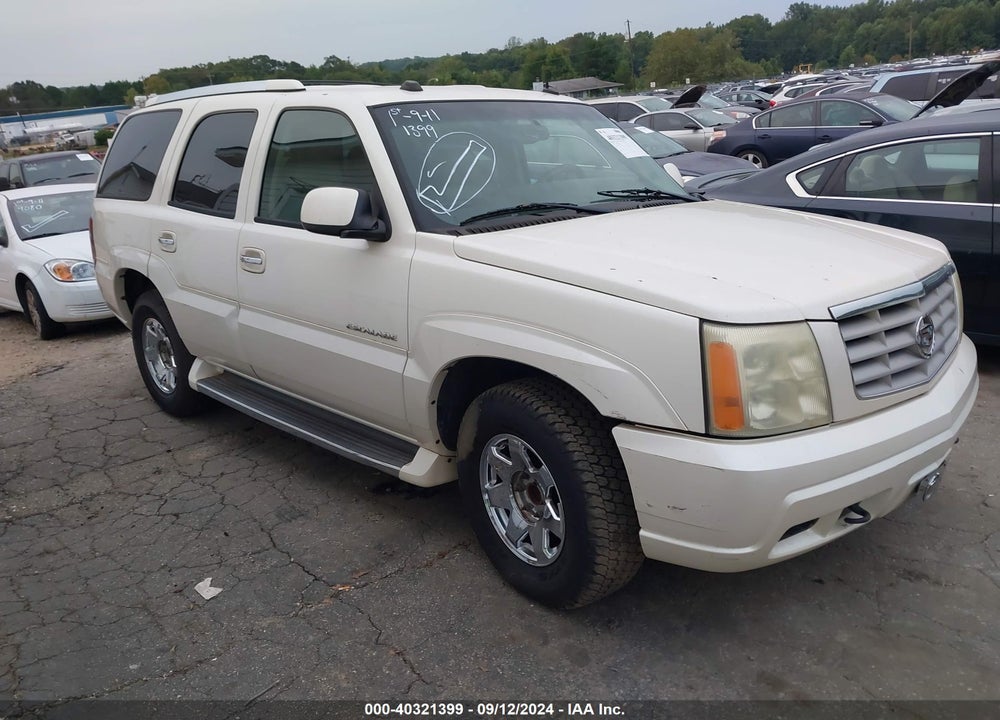 2004 CADILLAC ESCALADE STANDARD VIN: 1GYEC63T84R121439