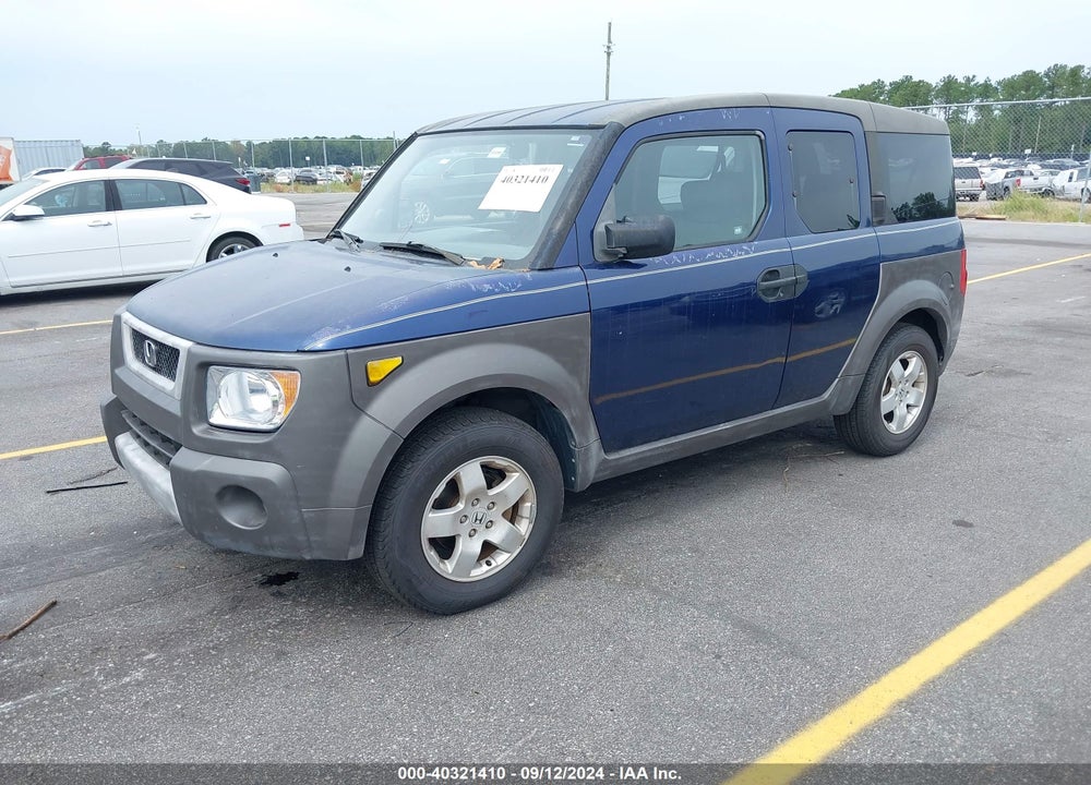 2003 HONDA ELEMENT EX VIN: 5J6YH18503L018884