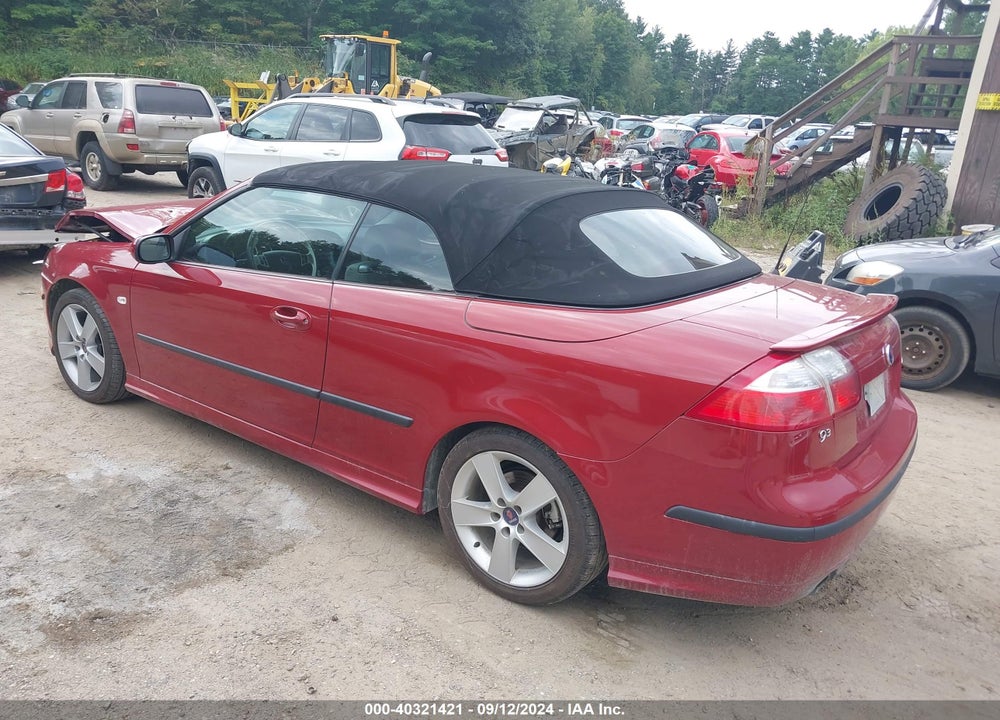 2006 SAAB 9-3 AERO VIN: YS3FH71U366004605
