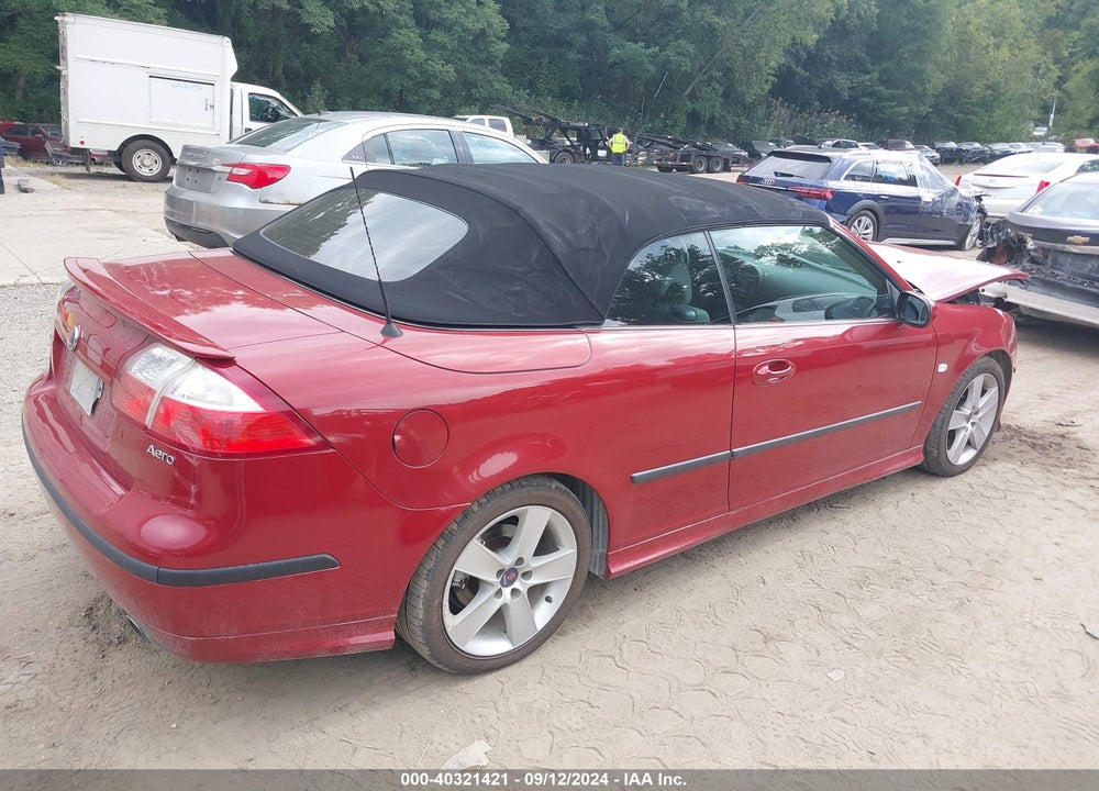 2006 SAAB 9-3 AERO VIN: YS3FH71U366004605