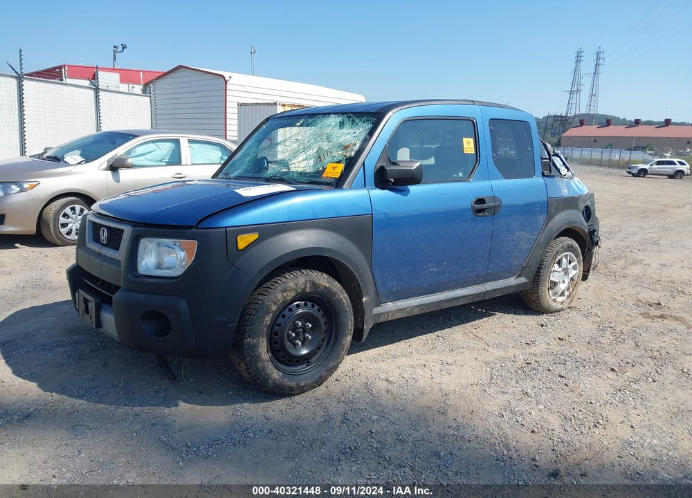 2006 HONDA ELEMENT LX VIN: 5J6YH27376L022313