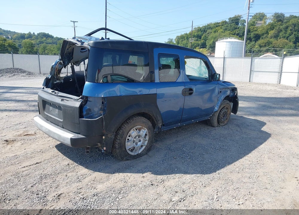 2006 HONDA ELEMENT LX VIN: 5J6YH27376L022313