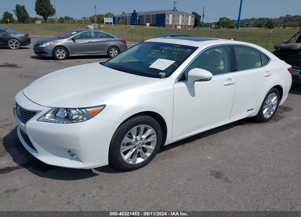 2014 LEXUS ES 300H VIN: JTHBW1GG9E2046307