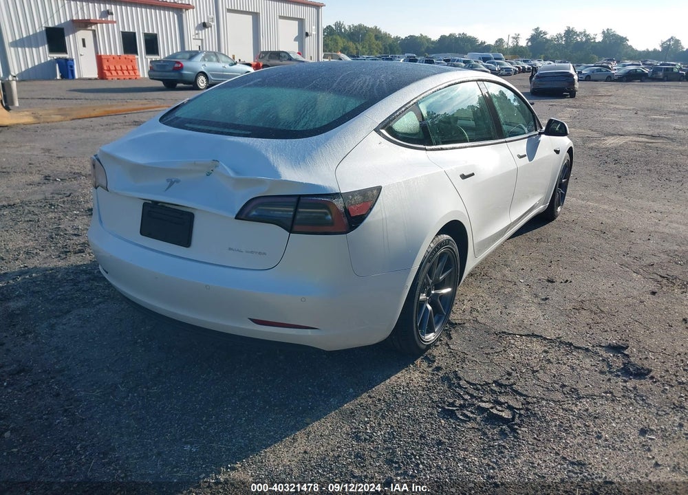 2021 TESLA MODEL 3 LONG RANGE DUAL MOTOR ALL-WHEEL DRIVE VIN: 5YJ3E1EB0MF019623