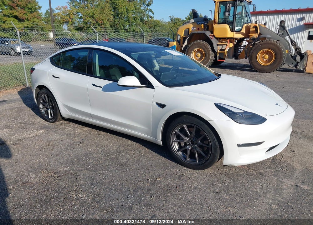 2021 TESLA MODEL 3 LONG RANGE DUAL MOTOR ALL-WHEEL DRIVE VIN: 5YJ3E1EB0MF019623