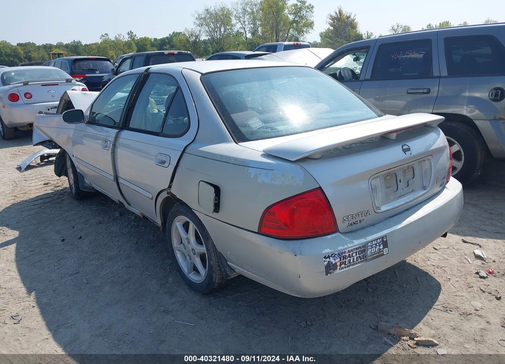 2006 NISSAN SENTRA 1.8S VIN: 3N1CB51D06L576658