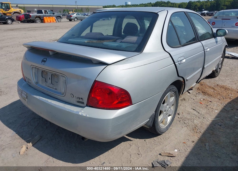 2006 NISSAN SENTRA 1.8S VIN: 3N1CB51D06L576658