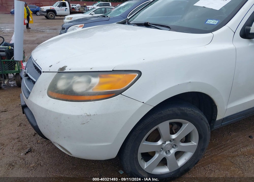 2008 HYUNDAI SANTA FE LIMITED/SE VIN: 5NMSH13E28H195903