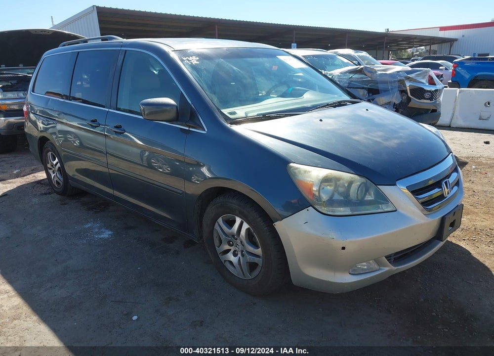 2005 HONDA ODYSSEY EX-L VIN: 5FNRL38625B413622