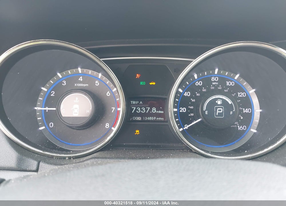 2013 HYUNDAI SONATA GLS VIN: 5NPEB4AC8DH519354
