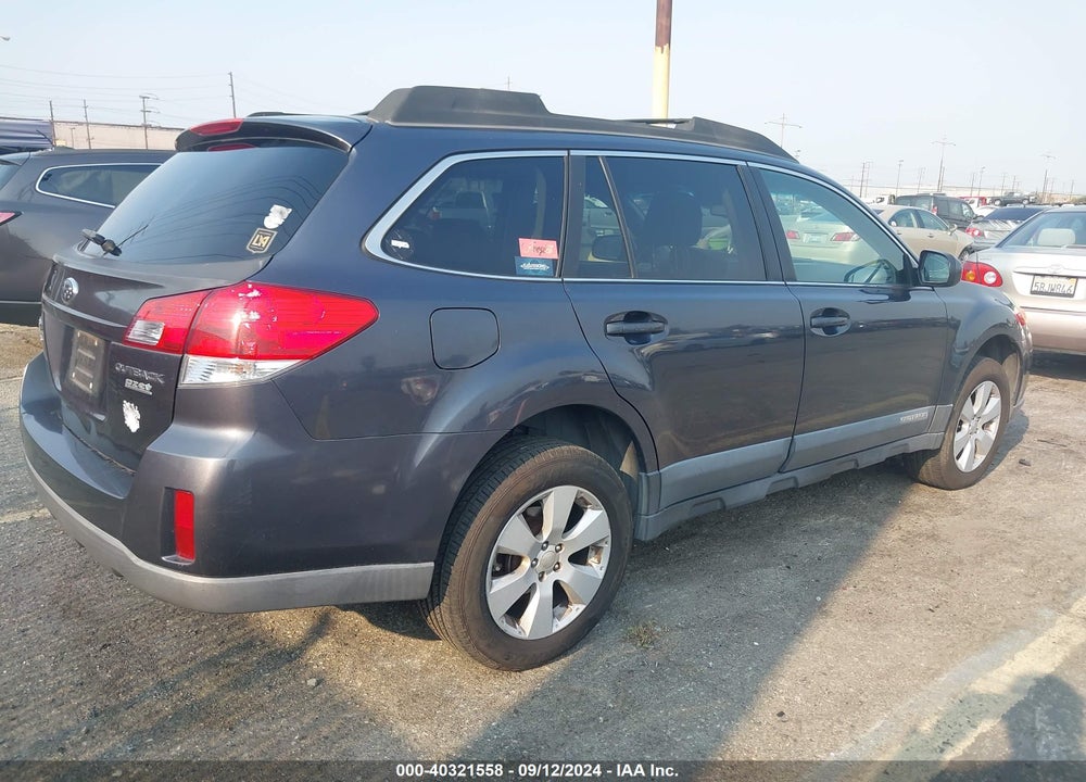 2010 SUBARU OUTBACK 2.5I PREMIUM VIN: 4S4BRBGCXA3376467