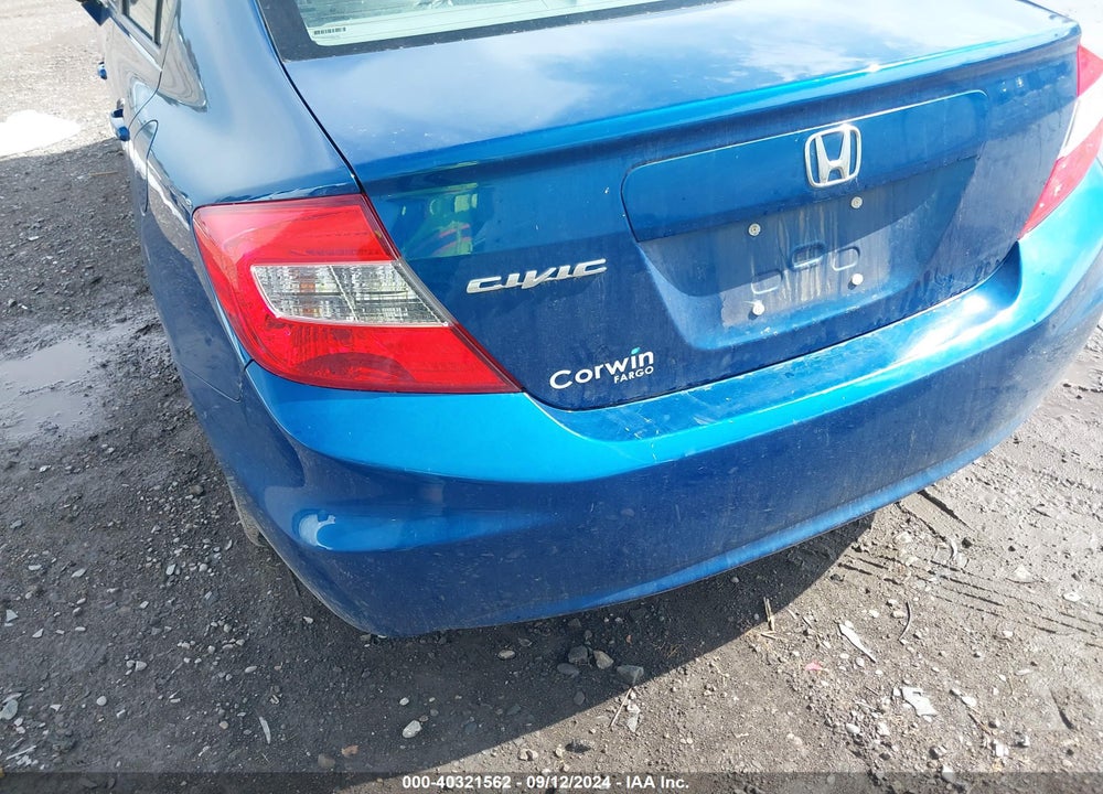 2012 HONDA CIVIC EX VIN: 19XFB2F89CE055748