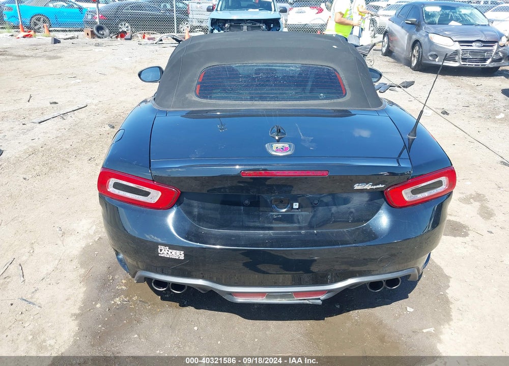 2018 FIAT 124 SPIDER ABARTH VIN: JC1NFAEK9J0139787