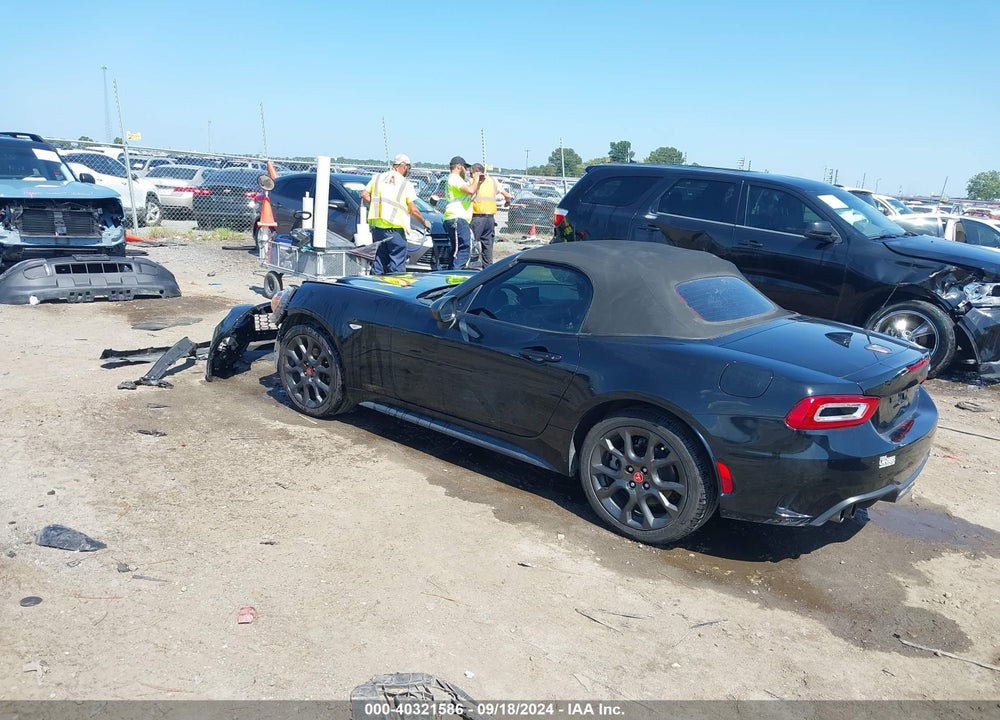2018 FIAT 124 SPIDER ABARTH VIN: JC1NFAEK9J0139787