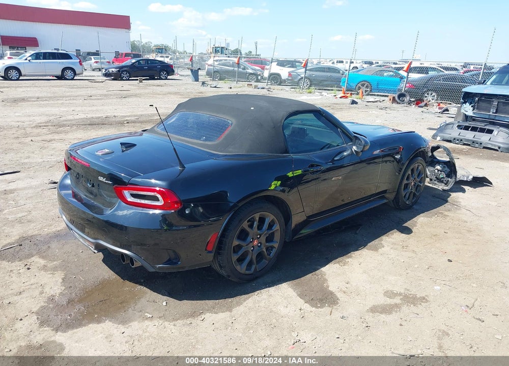 2018 FIAT 124 SPIDER ABARTH VIN: JC1NFAEK9J0139787