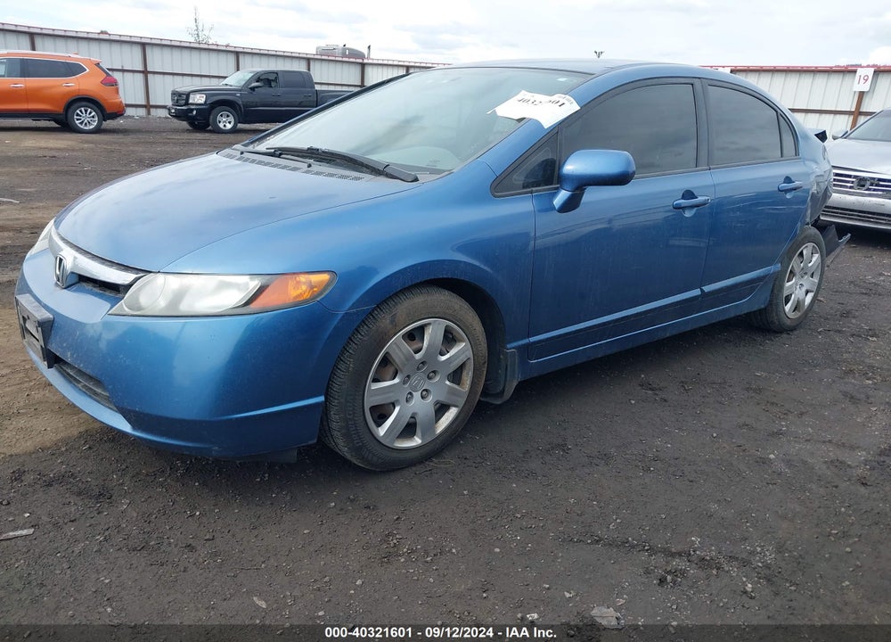 2007 HONDA CIVIC LX VIN: 1HGFA16547L129174
