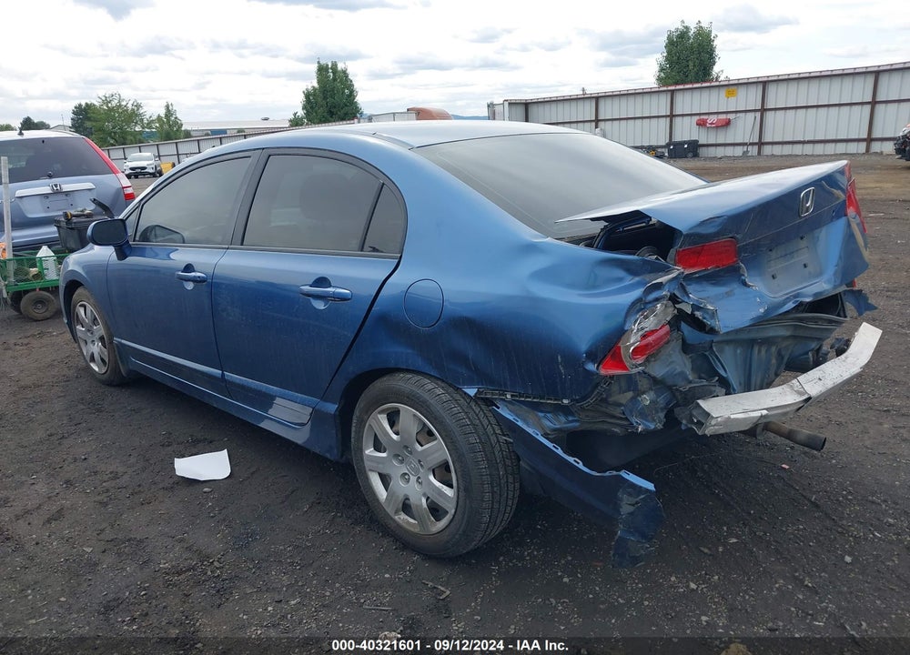 2007 HONDA CIVIC LX VIN: 1HGFA16547L129174