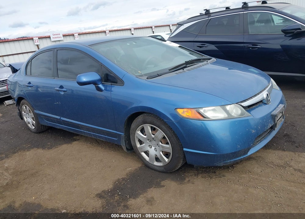 2007 HONDA CIVIC LX VIN: 1HGFA16547L129174