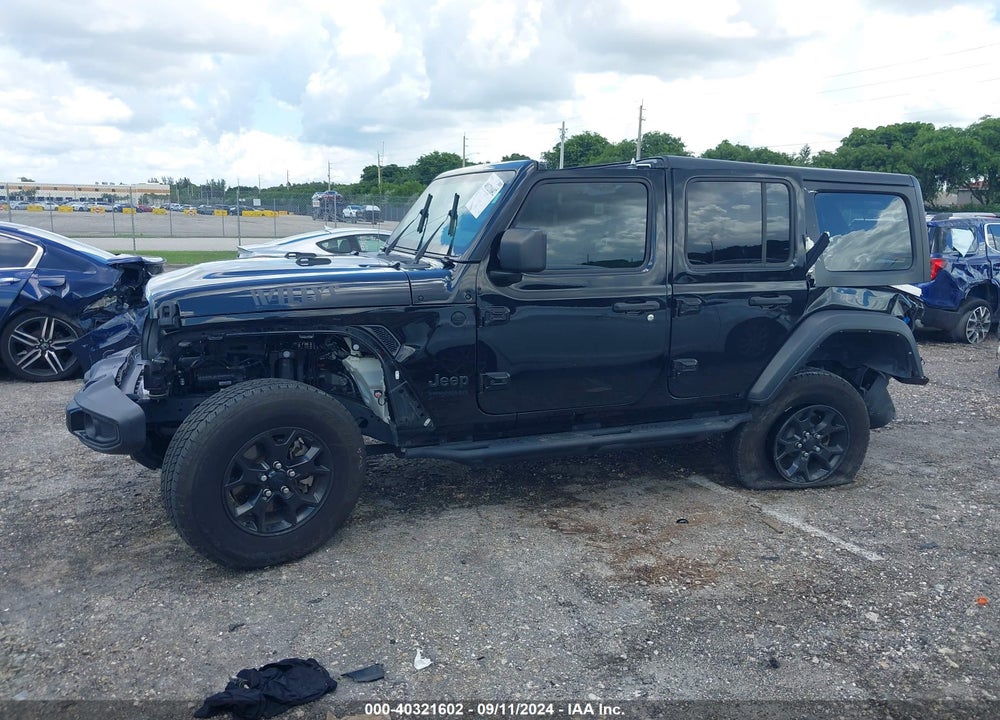 2021 JEEP WRANGLER UNLIMITED 80TH ANNIVERSARY 4X4/FREEDOM 4X4/ISLANDER 4X4/SPORT 4X4/SPORT ALTITUDE 4X4/SPORT S 4X4 VIN: 1C4HJXDM5MW756061