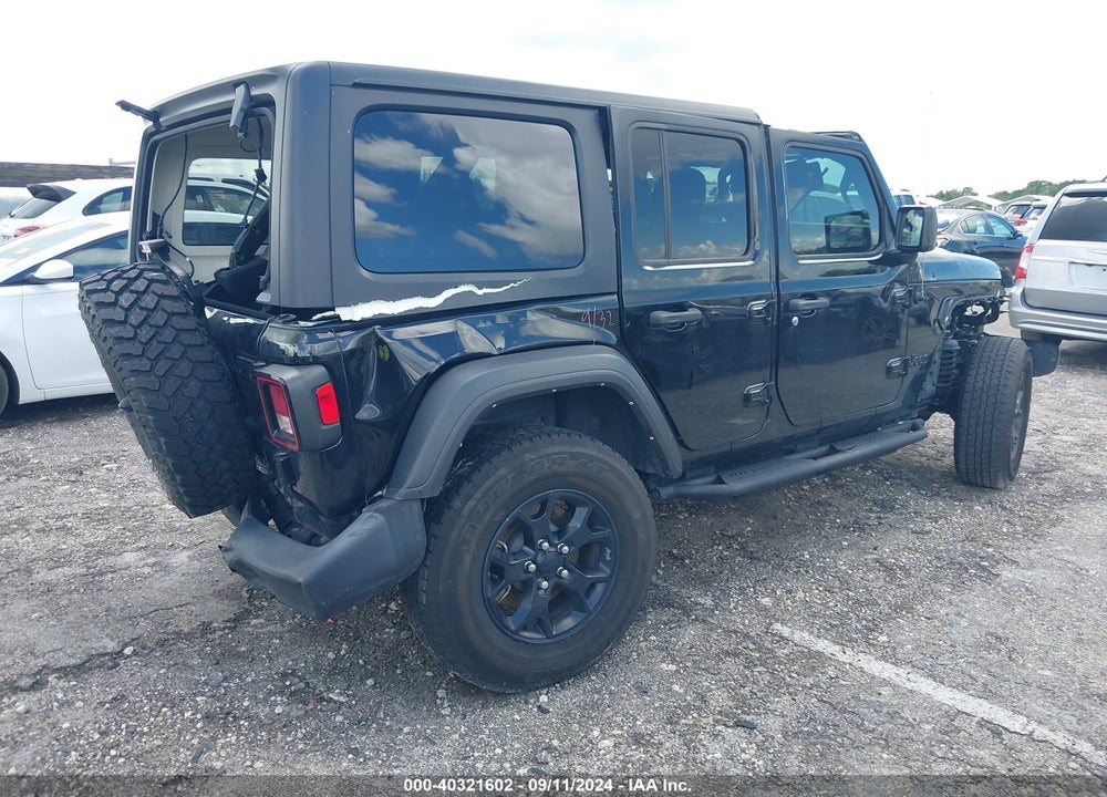 2021 JEEP WRANGLER UNLIMITED 80TH ANNIVERSARY 4X4/FREEDOM 4X4/ISLANDER 4X4/SPORT 4X4/SPORT ALTITUDE 4X4/SPORT S 4X4 VIN: 1C4HJXDM5MW756061