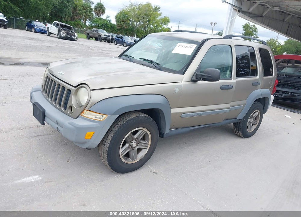 2005 JEEP LIBERTY SPORT VIN: 1J4GL48K05W555368