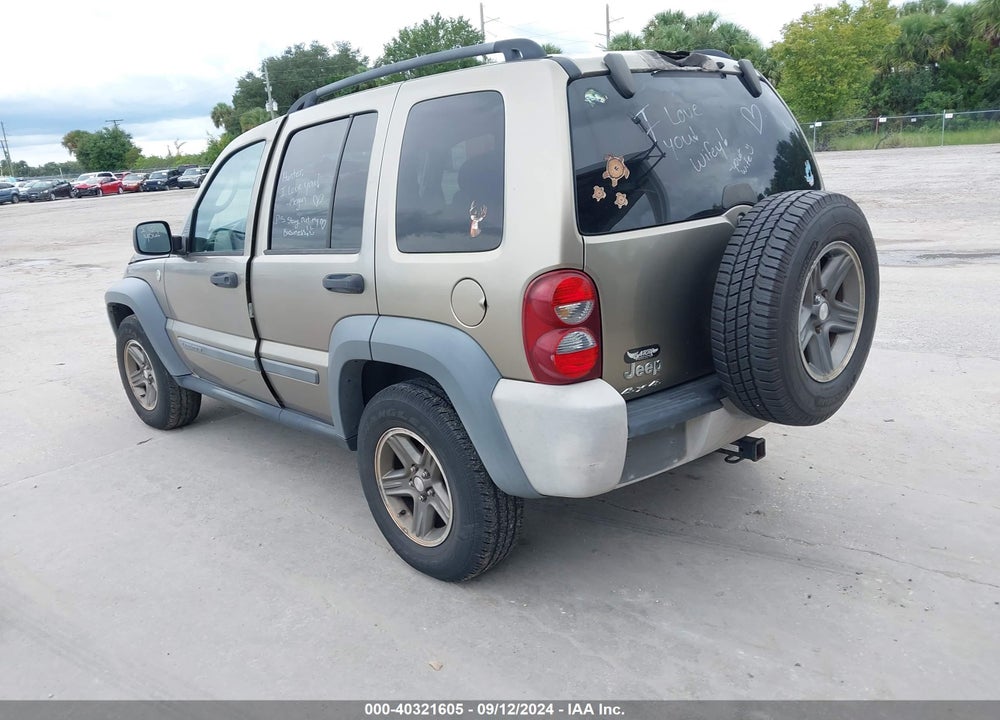 2005 JEEP LIBERTY SPORT VIN: 1J4GL48K05W555368