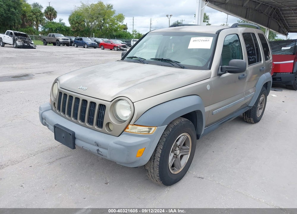 2005 JEEP LIBERTY SPORT VIN: 1J4GL48K05W555368