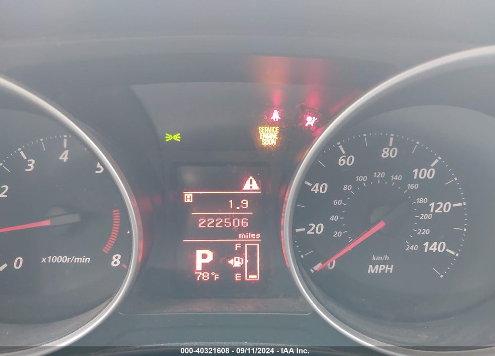 2011 MITSUBISHI OUTLANDER SPORT SE VIN: JA4AP4AUXBZ022332
