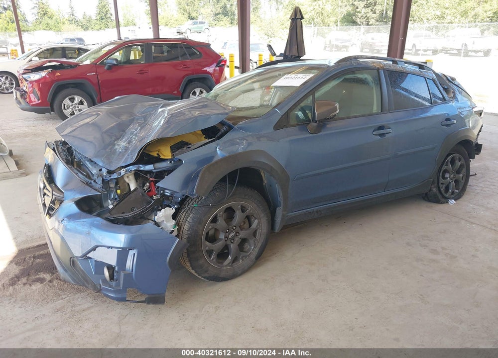 2021 SUBARU CROSSTREK SPORT VIN: JF2GTHRC3MH385273