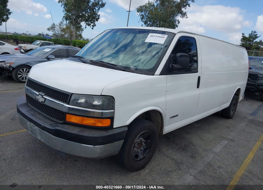 2006 CHEVROLET EXPRESS WORK VAN VIN: 1GCGG29V961198570