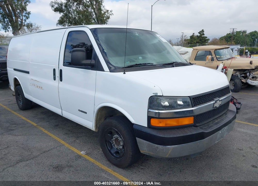 2006 CHEVROLET EXPRESS WORK VAN VIN: 1GCGG29V961198570