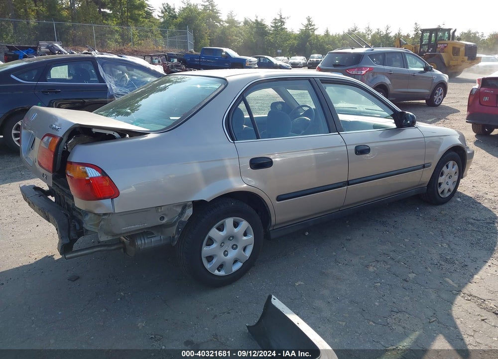 2000 HONDA CIVIC LX VIN: 1HGEJ6679YL058971