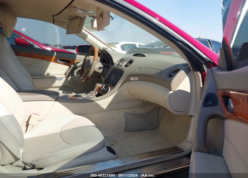 2009 MERCEDES-BENZ SL 550 VIN: WDBSK71F79F149948
