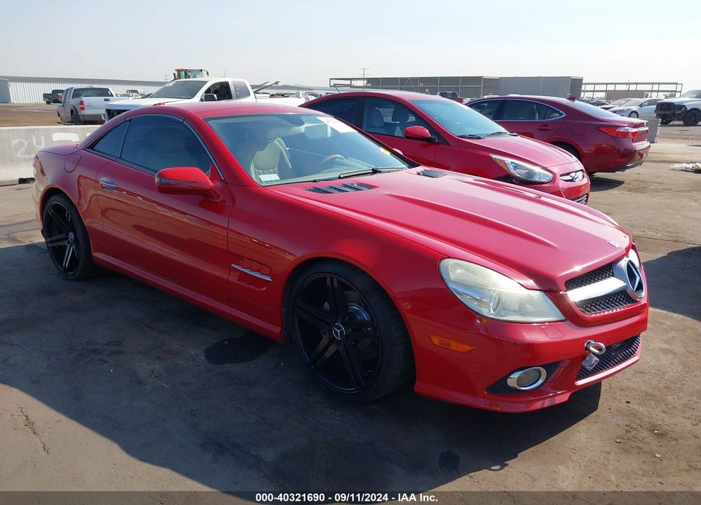 2009 MERCEDES-BENZ SL 550 VIN: WDBSK71F79F149948