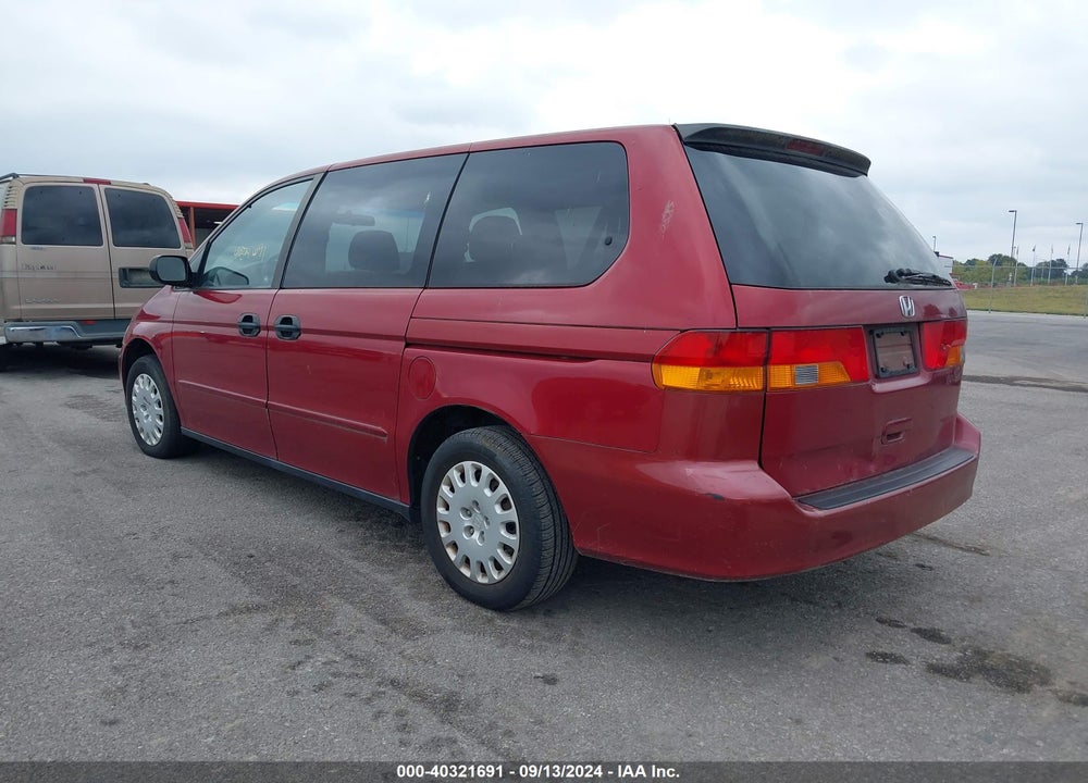 2002 HONDA ODYSSEY LX VIN: 5FNRL18532B028545