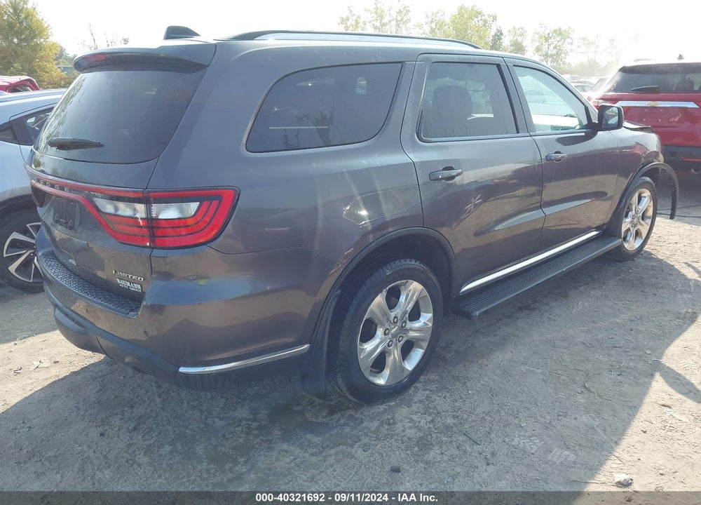 2014 DODGE DURANGO LIMITED VIN: 1C4RDJDG8EC411290