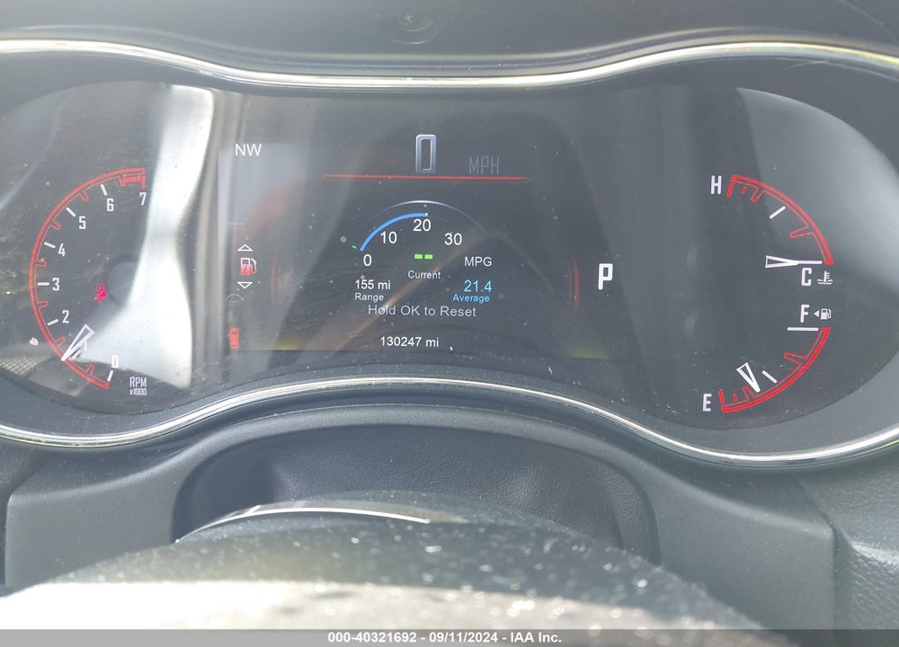 2014 DODGE DURANGO LIMITED VIN: 1C4RDJDG8EC411290