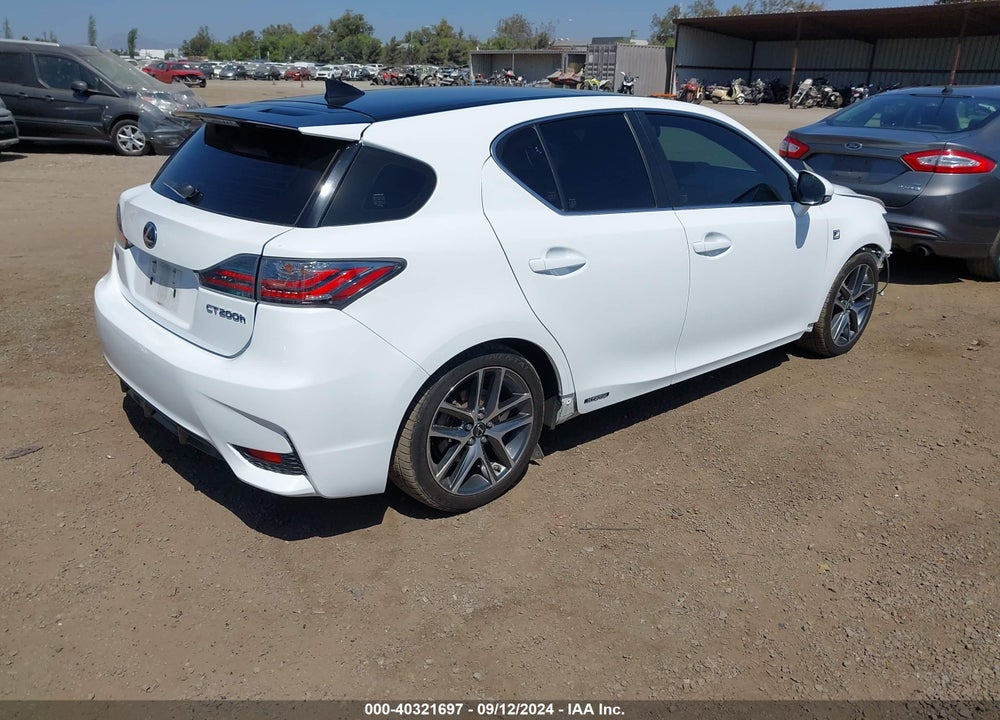 2015 LEXUS CT 200H VIN: JTHKD5BHXF2220934