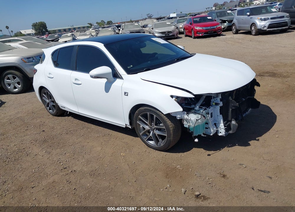 2015 LEXUS CT 200H VIN: JTHKD5BHXF2220934