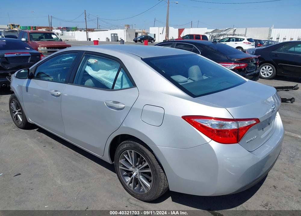 2016 TOYOTA COROLLA LE PLUS VIN: 5YFBURHE5GP545998