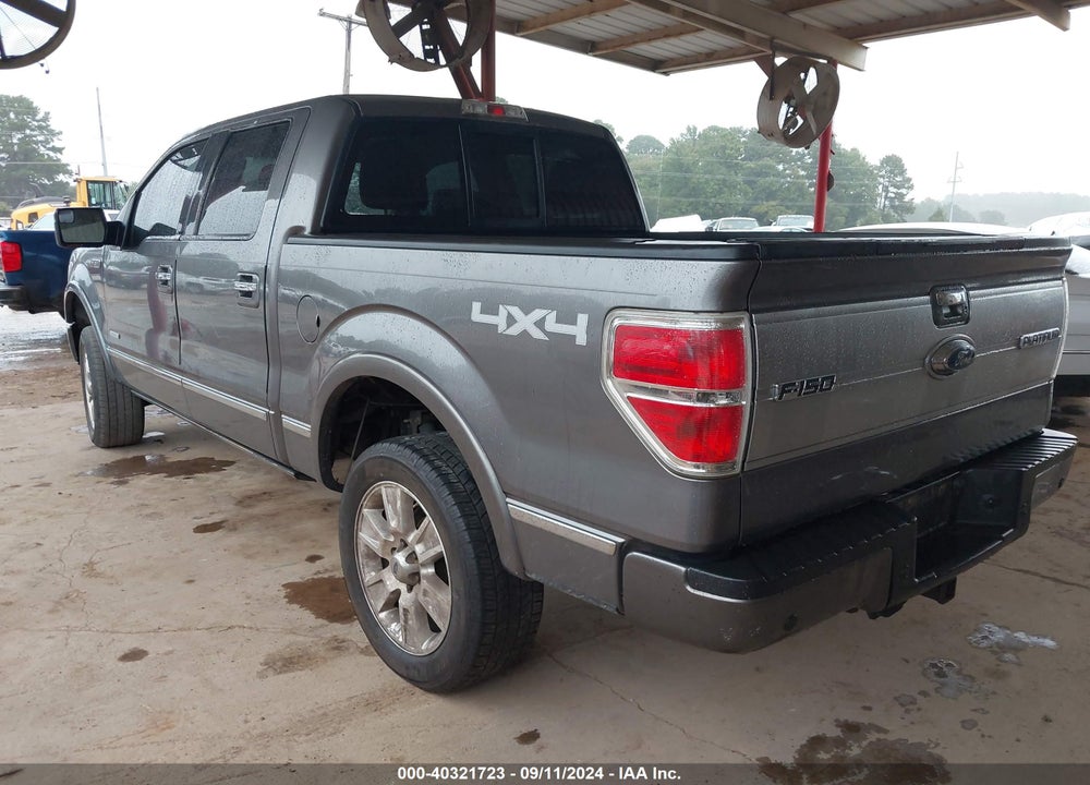 2013 FORD F-150 PLATINUM VIN: 1FTFW1ET0DFC57115